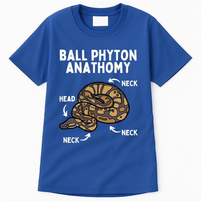 Ball Python Meaningful Gift Snake Reptile Herpetology Ball Python Cool Gift Tall T-Shirt