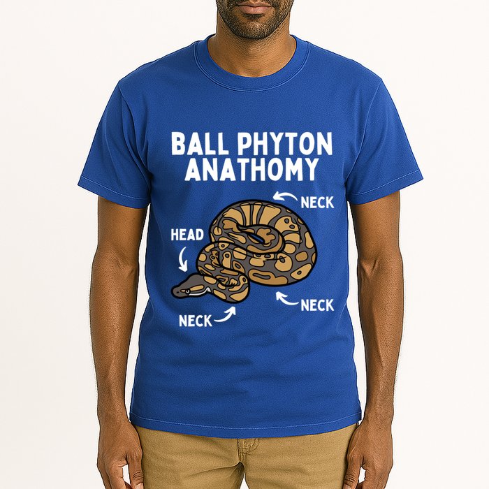 Ball Python Meaningful Gift Snake Reptile Herpetology Ball Python Cool Gift Tall T-Shirt