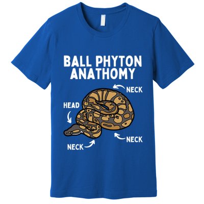 Ball Python Meaningful Gift Snake Reptile Herpetology Ball Python Cool Gift Premium T-Shirt