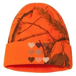 Black Pride Melanin Skin Tone Hearts Black History Month Kati Licensed 12" Camo Beanie