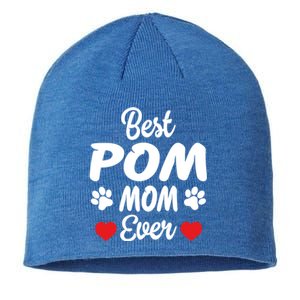 Best Pom Mom Ever Meaningful Gift Sustainable Beanie