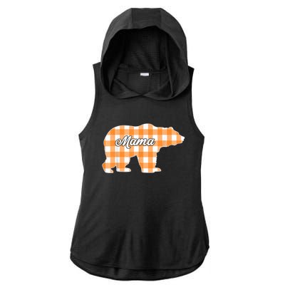 Buffalo Plaid Mama Bear Tee Mothers Day Ladies PosiCharge Tri-Blend Wicking Draft Hoodie Tank