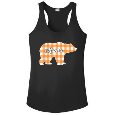 Buffalo Plaid Mama Bear Tee Mothers Day Ladies PosiCharge Competitor Racerback Tank