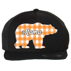 Buffalo Plaid Mama Bear Tee Mothers Day Wool Snapback Cap