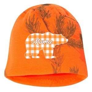 Buffalo Plaid Mama Bear Tee Mothers Day Kati - Camo Knit Beanie