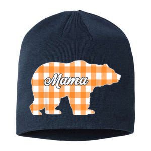 Buffalo Plaid Mama Bear Tee Mothers Day Sustainable Beanie