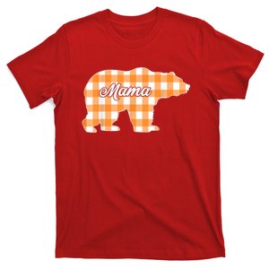 Buffalo Plaid Mama Bear Tee Mothers Day T-Shirt