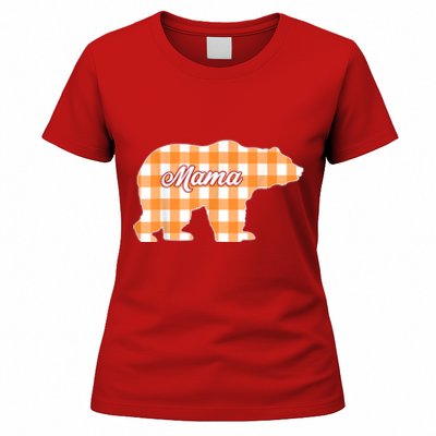 Buffalo Plaid Mama Bear Tee Mothers Day Women's T-Shirt