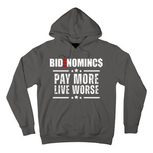 Bidenomics Pay More Live Worse Funny Anti Joe Biden Hoodie