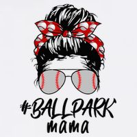 Ball Park Mama. Baseball Softball MotherS Day Ideas For Mom Doggie Tank