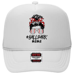 Ball Park Mama. Baseball Softball MotherS Day Ideas For Mom High Crown Mesh Back Trucker Hat