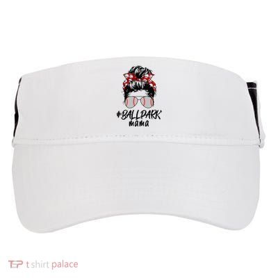 Ball Park Mama. Baseball Softball MotherS Day Ideas For Mom Adult Drive Performance Visor