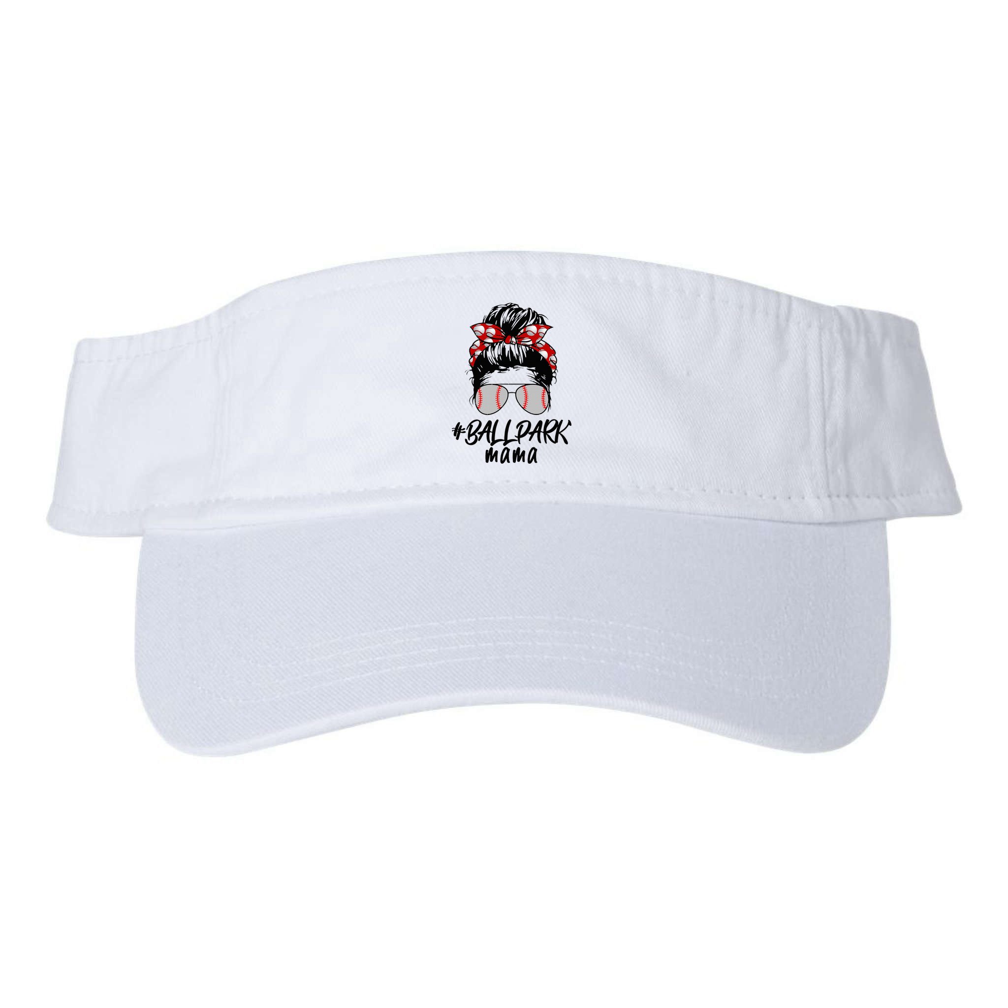 Ball Park Mama. Baseball Softball MotherS Day Ideas For Mom Visor