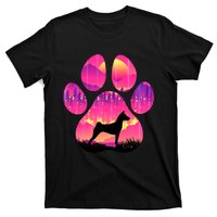 Basenji Paw Mom Dad Dog Lover T-Shirt