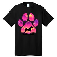 Basenji Paw Mom Dad Dog Lover Tall T-Shirt