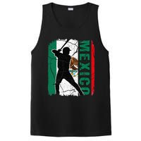 Baseball Player Mexico Flag Baseball Fans PosiCharge Competitor Tank