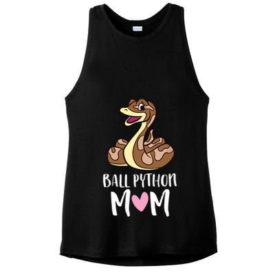Ball Python Mom Snake Ball Python Ladies PosiCharge Tri-Blend Wicking Tank