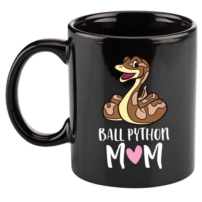 Ball Python Mom Snake Ball Python 11oz C Handle Ceramic Mug