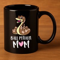 Ball Python Mom Snake Ball Python 11oz C Handle Ceramic Mug