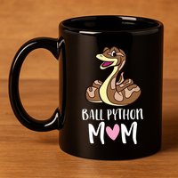 Ball Python Mom Snake Ball Python 11oz C Handle Ceramic Mug