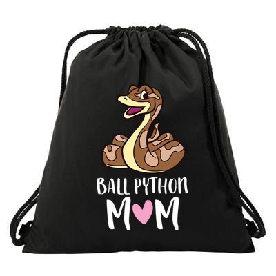 Ball Python Mom Snake Ball Python Drawstring Bag