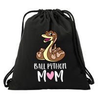 Ball Python Mom Snake Ball Python Drawstring Bag