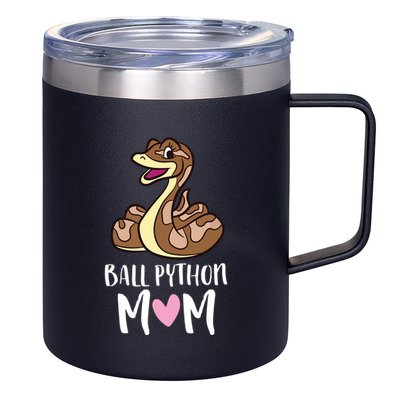 Ball Python Mom Snake Ball Python 12oz Stainless Steel Coffee Mug