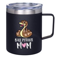 Ball Python Mom Snake Ball Python 12oz Stainless Steel Coffee Mug