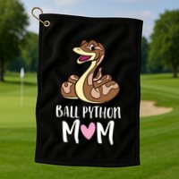 Ball Python Mom Snake Ball Python Golf Towel