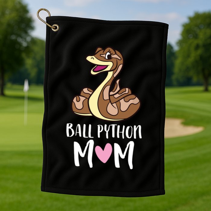 Ball Python Mom Snake Ball Python Golf Towel