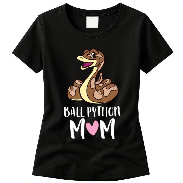 Ball Python Mom Snake Ball Python Womens T-Shirt