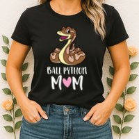 Ball Python Mom Snake Ball Python Womens T-Shirt