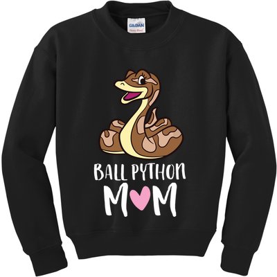 Ball Python Mom Snake Ball Python Kids Sweatshirt