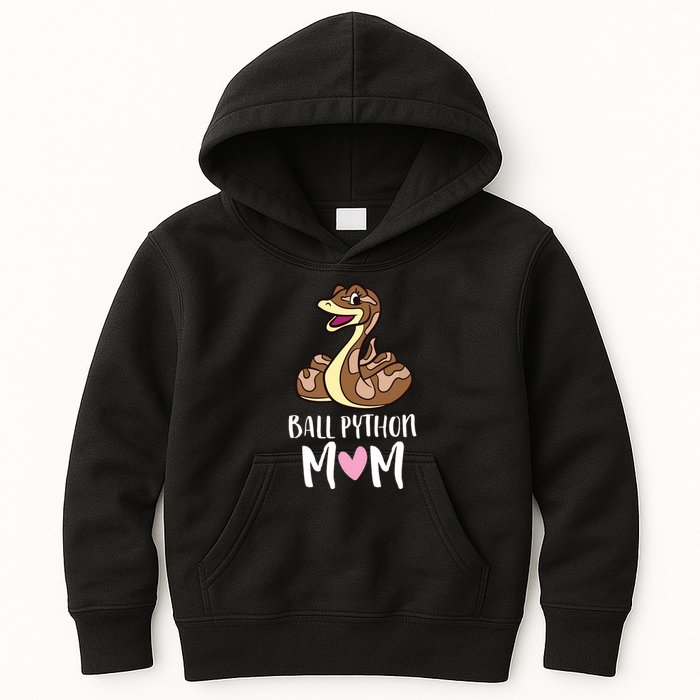 Ball Python Mom Snake Ball Python Kids Hoodie
