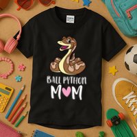 Ball Python Mom Snake Ball Python Kids T-Shirt