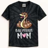 Ball Python Mom Snake Ball Python Kids Tie-Dye T-Shirt