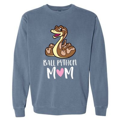 Ball Python Mom Snake Ball Python Garment-Dyed Sweatshirt