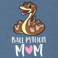 Ball Python Mom Snake Ball Python Garment-Dyed Sweatshirt