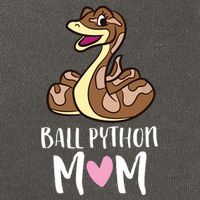 Ball Python Mom Snake Ball Python Cotton Canvas Backpack