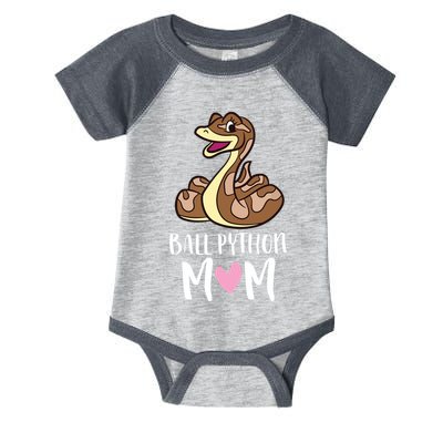 Ball Python Mom Snake Ball Python Infant Baby Jersey Bodysuit
