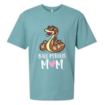 Ball Python Mom Snake Ball Python Sueded Cloud Jersey T-Shirt