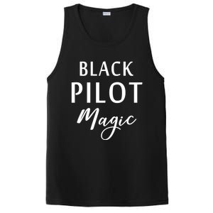 Black Pilot Magic Black History Month African American Gift Meaningful Gift PosiCharge Competitor Tank