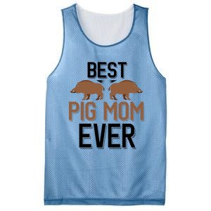 Best Pig Mom Ever Boar Hunting Mom Gift Mesh Reversible Basketball Jersey Tank