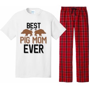 Best Pig Mom Ever Boar Hunting Mom Gift Pajama Set