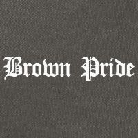 Brown Pride Mexican Native American Chicano Og Latino Cotton Canvas Backpack