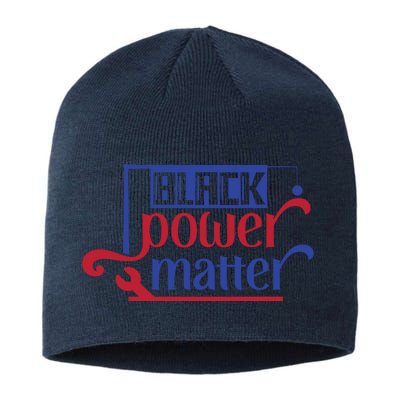 Black Power Matter Sustainable Beanie