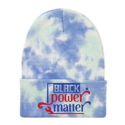 Black Power Matter Tie Dye 12in Knit Beanie