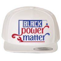 Black Power Matter Wool Snapback Cap