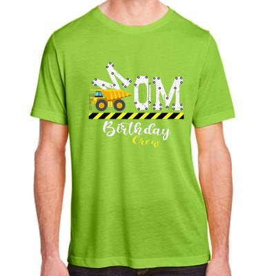 BDay Party Mom Birthday Crew Construction Birthday Party Adult ChromaSoft Performance T-Shirt