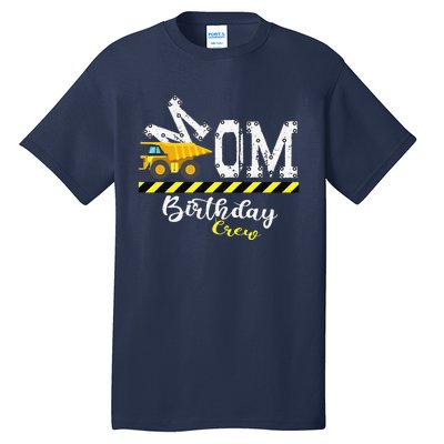 BDay Party Mom Birthday Crew Construction Birthday Party Tall T-Shirt